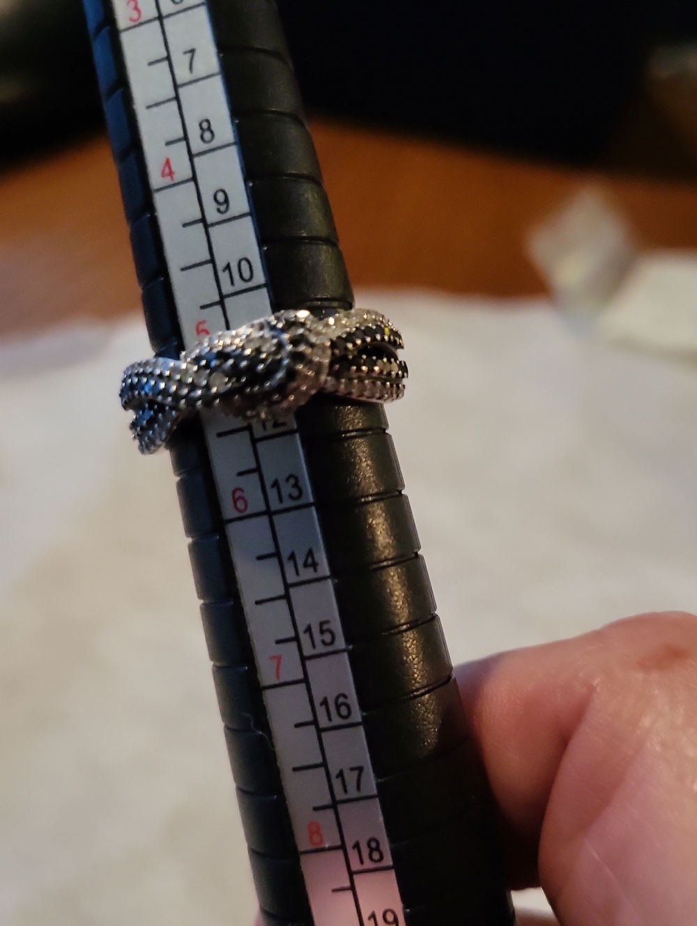 Black & White Diamomd Ring